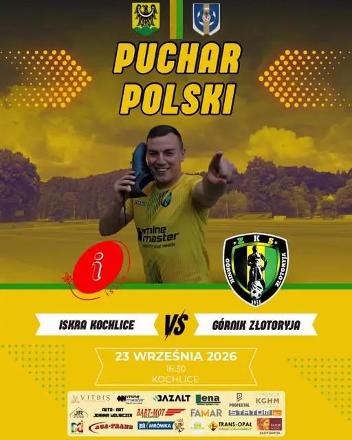 Puchar Polski: Górnik Złotoryja zagra z Iskrą Kochlice w III rundzie