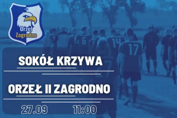Rezerwy Orła Zagrodno wracają do ligowej rywalizacji