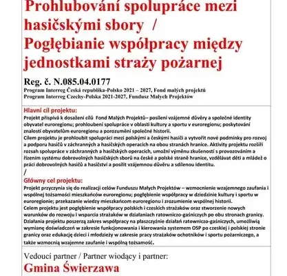 Polsko-czeskie zawody strażackie w Nowym Kościele – relacja