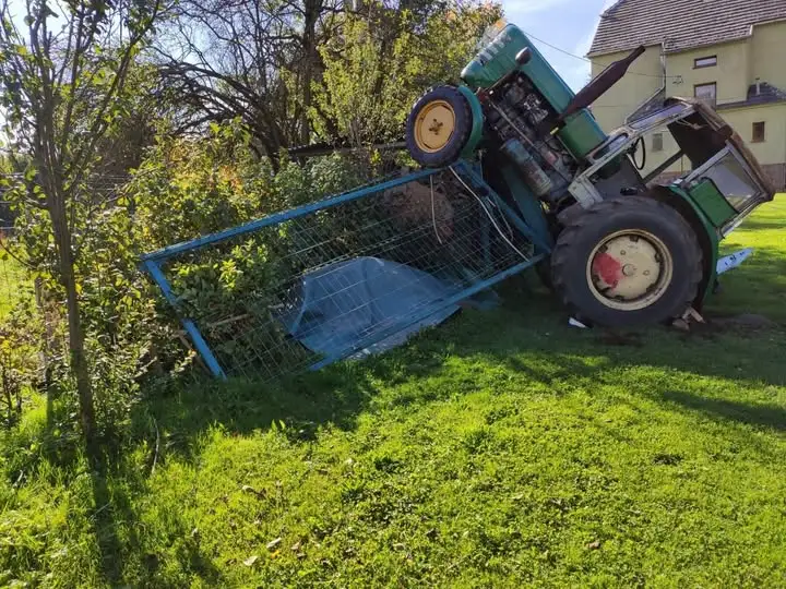 Złotoryja: mężczyzna najechanany przez traktor, interweniowało Lotnicze Pogotowie Ratunkowe