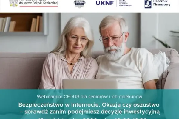 Bezpłatne webinarium KNF: jak nie dać się oszukać fałszywym inwestycjom w sieci