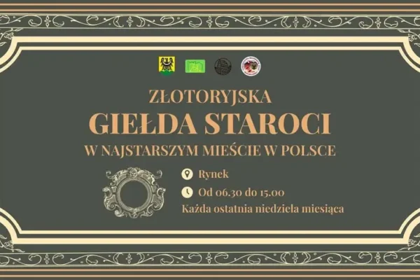 Złotoryjska Giełda Staroci powraca 25 października