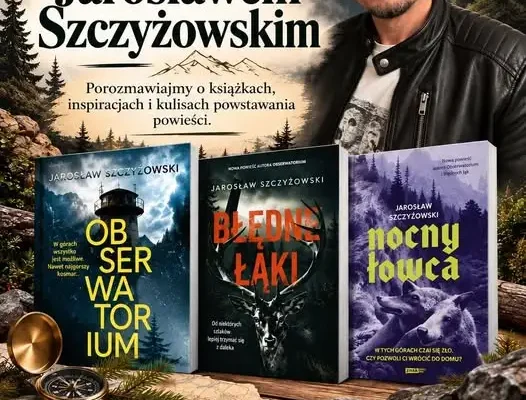 Jarosław Szczyżowski spotka się z czytelnikami w Twardocicach