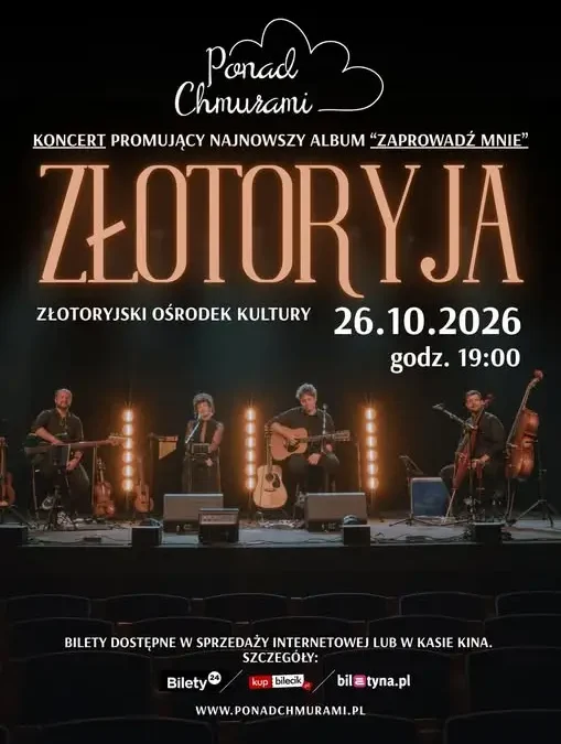 Koncert zespołu Ponad Chmurami w Złotoryi – promocja albumu „Zaprowadź mnie”