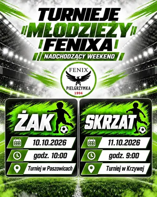 Turniejowy weekend młodych piłkarzy Fenixa
