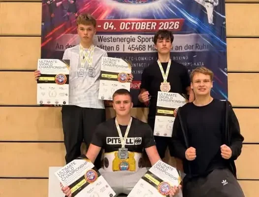 Uczniowie ze Złotoryi przywieźli medale z Mistrzostw Świata w Kickboxingu