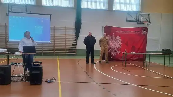 Krajowy Trening Rodzinny w Gierałtowcu – mieszkańcy uczyli się reagować na alarmy
