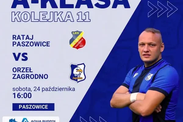 Orzeł Zagrodno zagra w sobotę z Ratajem Paszowice
