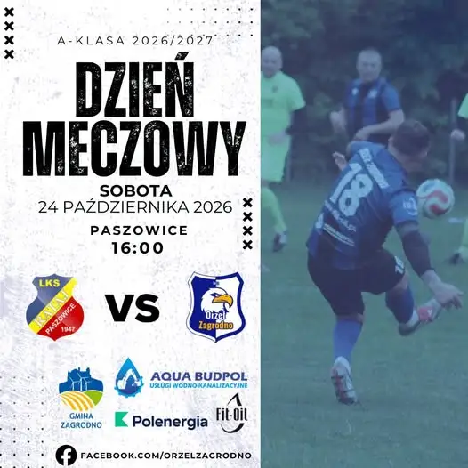 Mecz A-klasy w Paszowicach: Rataj Paszowice gra dziś o 16:00