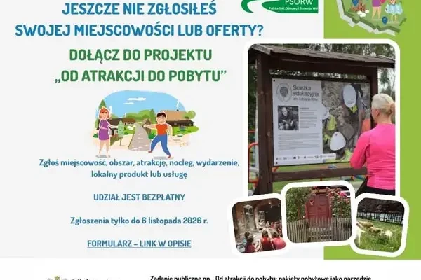 Gmina Świerzawa zaprasza do projektu „Od atrakcji do pobytu” – bezpłatne pakiety turystyczne