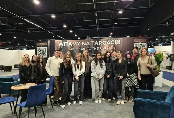 Uczniowie Technikum Aranżacji Wnętrz na targach Warsaw Home & Contract 2026